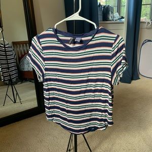 Retro style crop T-shirt